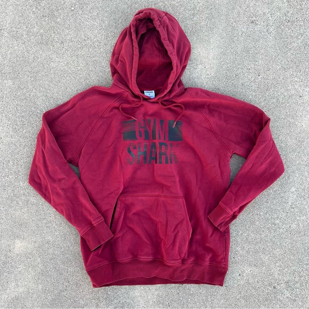 Gymshark Hooded Sweatshirt Hoodie Adult Size XL Pullover Fleece Slim Fit